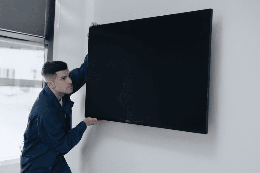 Mesmerize Oncology digital screen installation